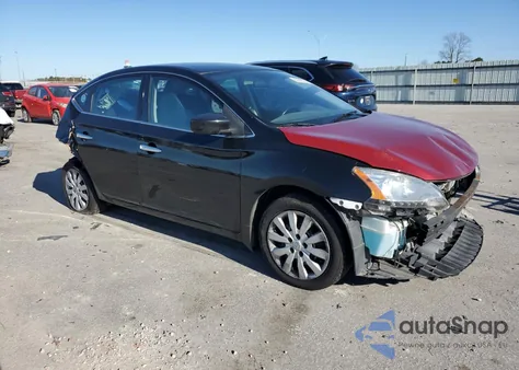 2015 Nissan Sentra S из США, поврежденный, VIN 3N1AB7AP2FL684891